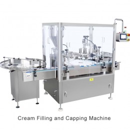Cream Filling and Capping Machine